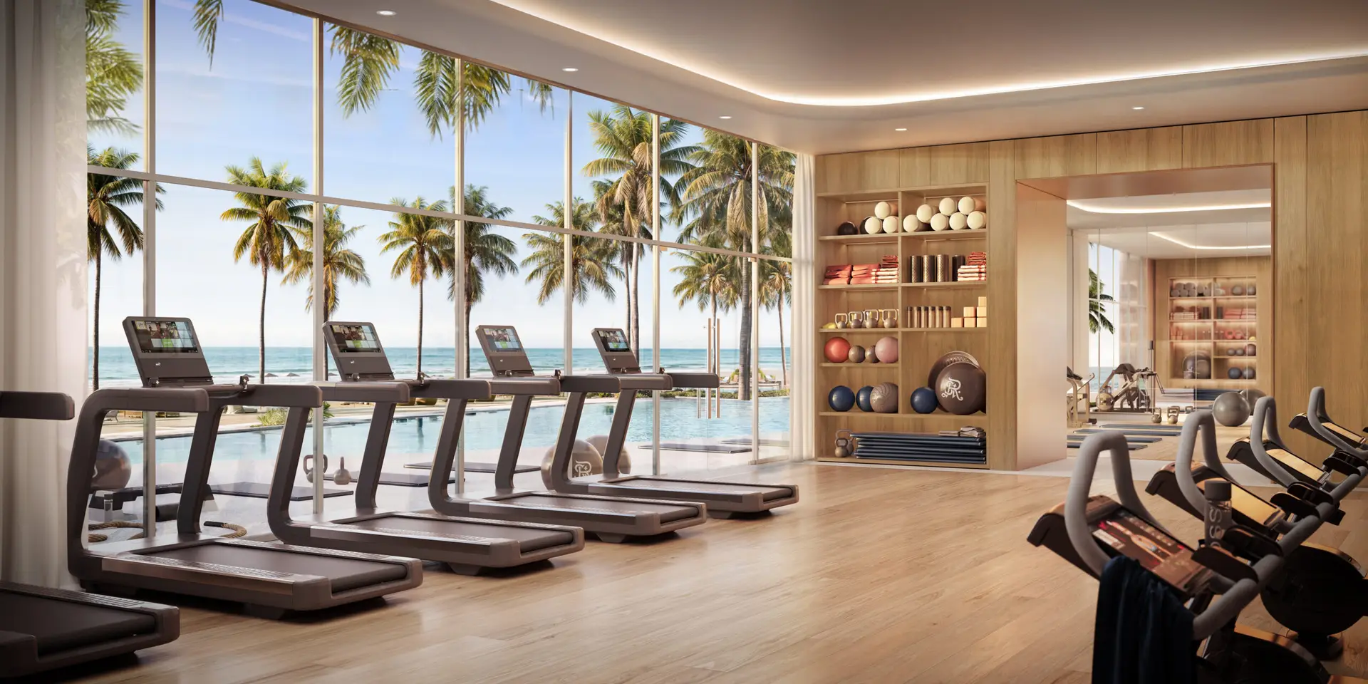 St Regis Sunny Isles amenities athletic club studio