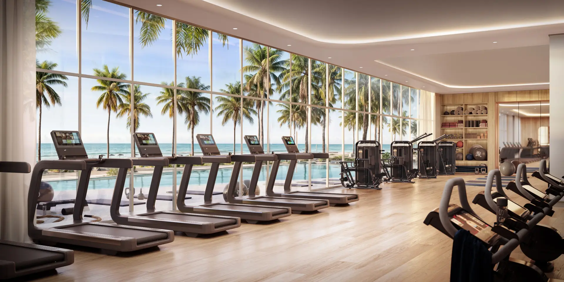 St Regis Sunny Isles amenities oceanfront fitness center