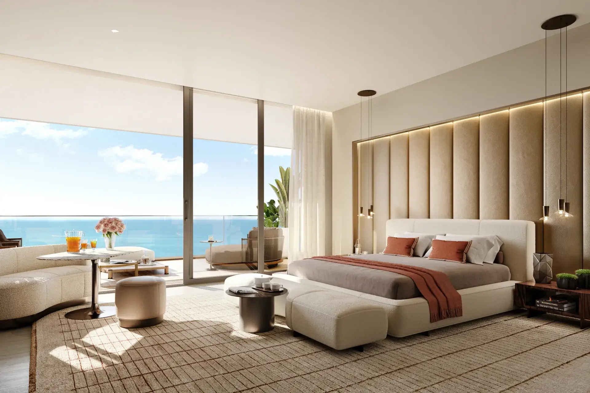 St Regis Sunny Isles penthouses primary suite