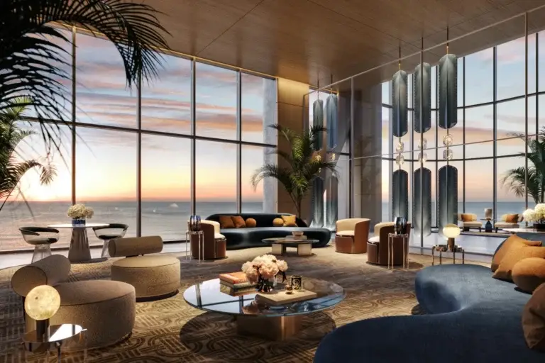 St Regis Sunny Isles private lobby
